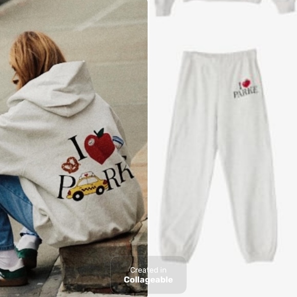 Parke Official sweatset fromTheir first NYC drop small/medium